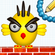 Icon of program: Draw to Crush Bird : Puzz