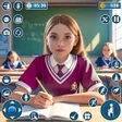 Icono de programa: School Girl Life Simulato…