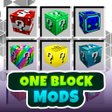 Icono del programa: One Block Mods for Minecr…